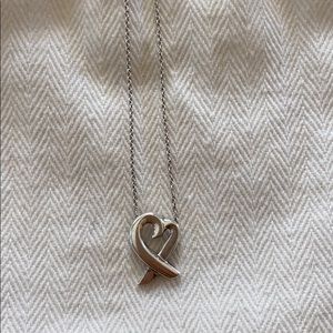 Tiffany & Co Paloma Picasso heart necklace